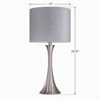 Lenuxe - Contemporary Semi Gloss Table Lamp (Set of 2)
