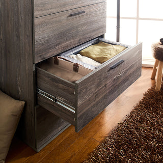 Oliver - Farmhouse Jumbo Chest With 4 Drawer Storage