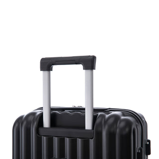 20" / 24" / 28" 3 Pieces / Set Spinner Wheel Luggage, Carry On Suitcase, With Cup Holder & USB Port & Phone Holder