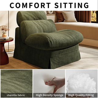 Accent Chair, Soft Medium Firm Upholstery For Living Room