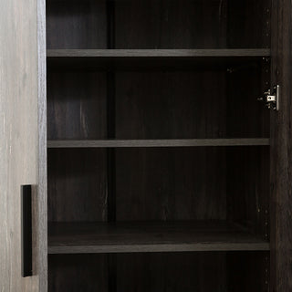Mia - Farmhouse Shoe Cabinet With 6 Shelves