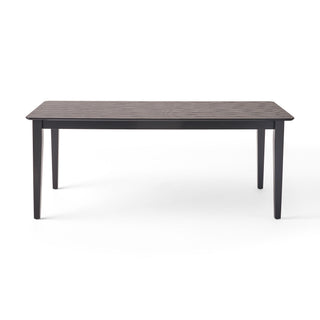 Farmhouse Charm Dining Table With Square Leg