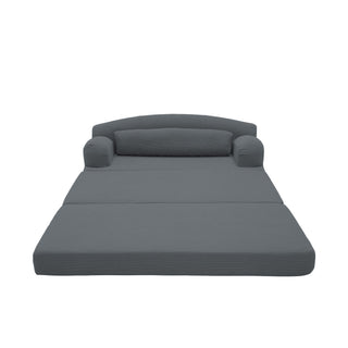 2 Seater Sofa Bed, Compact Foldable Floor Couch