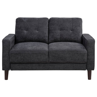 Heather - Track Arm Tufted Loveseat