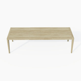 Adeline - Rectangular Dining Table With Leaves - Natural Wood Wash