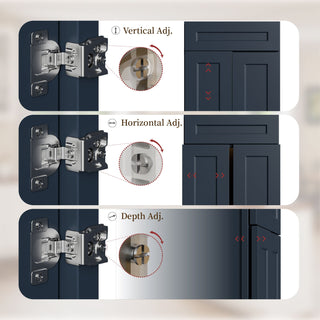 Shaker Base Cabinet With Soft-Close Hinges, Adjustable Shelf