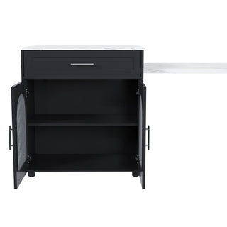 Expandable Kitchen Island With Power Outlet
