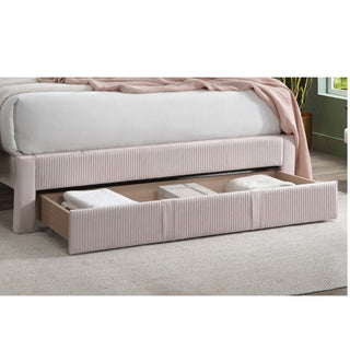 Contemporary Bed & Storage Drawer