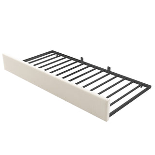 Upholstered Daybed With Pull-Out Bed
