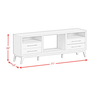 Westland - Entertainment Unit With 71" TV Console