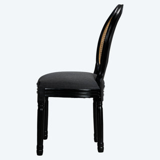 French Country Dining Chairs With Round Back (Set of 2)