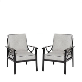 Patio Furniture Set, Coffee Table And Cushions For Backyard