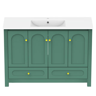Bathroom Vanity With Sink Combo, 4 Soft Close Doors And 2 Drawers