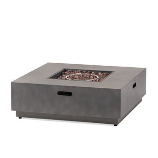 Modern Square Fire Pit With 50, 000 Btu