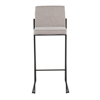 Fuji - Contemporary High Back Barstool Elegant Design