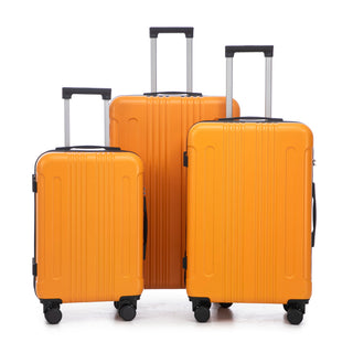 Spinner Luggage Set 20" / 24"/ 28", Lightweight Hard Shell With 360° Silent Wheels