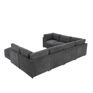 Modern Reversible Modular Sectional
