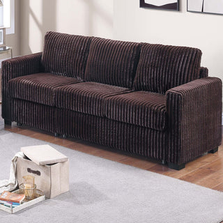 2 Piece Contemporary Style Sofa Set With Matching Pillows