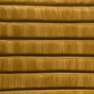 Tufted Cushion Side Bench With Tapered Legs - Brown