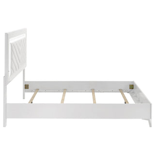 Buckley - Panel Bed With LED Trim