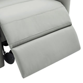 Manual Recliner Swivel Rocking Chair With 8 Point Massage And Heating