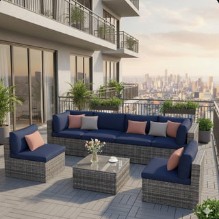 Modern Patio Set With Coffee Table