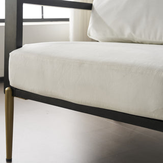 Modern Armchair With Solid Wood Frame