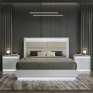 Glam - Bed With LED Headboard