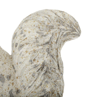 Resin Standing & Lying Down Squirrel Rustic, For Harvest Festival Fall Festival & Thanksgiving Table Decorations (Set of 2) - Antique Cream
