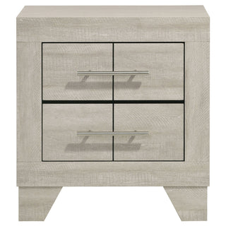 Strout - 2 Drawer Nightstand - Cream