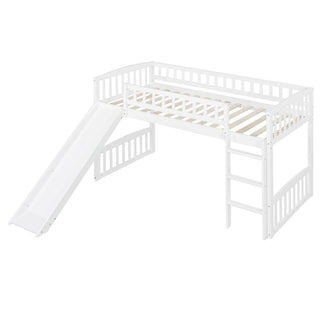 Loft Bed With Slide And Ladder