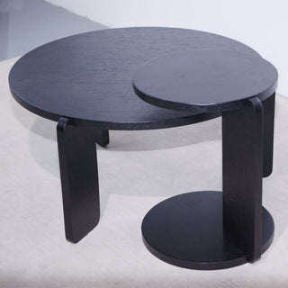 Round Coffee & End Table Set