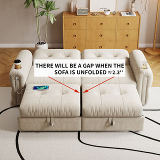 Cloud Like Convertible Sofa Bed With For Living Room