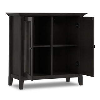 Amherst - 2 Door Storage Cabinet & Adjustable Shelving - Brown
