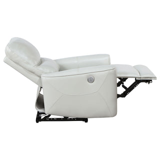 Amberly - 3 Piece Power Reclining Sofa Set - Light Gray
