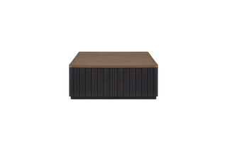 Channel - Cocktail Table With Casters - Black