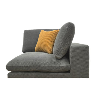 Custom Configuration Modular Sectional & Toss Pillows