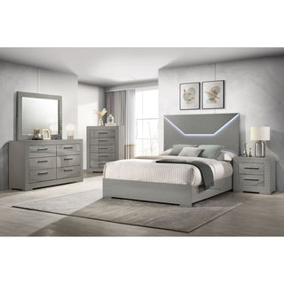 Pierce - Bedroom Set With LED Lighting