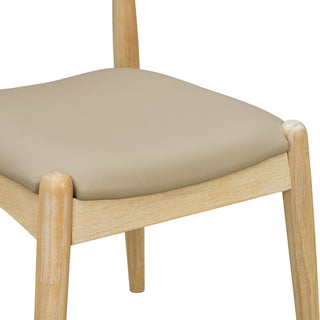 Dining Chairs With Ergonomic Backrest (Set of 2)
