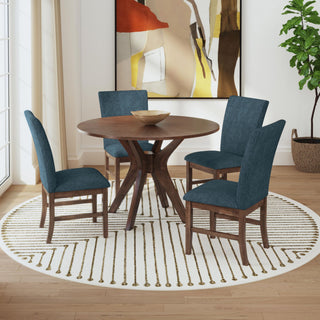 Santa Barbara - Round Dining Table - Walnut