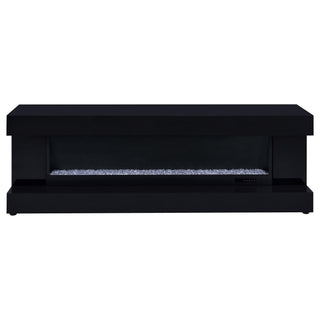 TV Stand Fireplace Console With Bluetooth Speaker