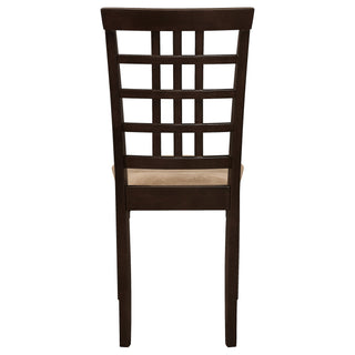 Vanetta - 3 Piece Dining Set With Drop Leaf Table And Chairs - Cappuccino