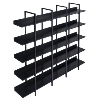 Vintage Industrial 5 Tier Bookcase