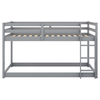 Floor Bunk Bed With Ladder