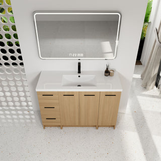 Floating Bathroom Vanity With Sink, Modular Cabinet