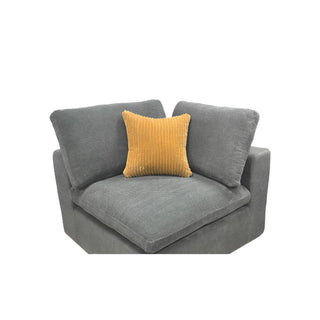 Custom Configuration Modular Sectional & Toss Pillows
