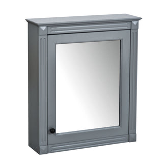 Wall Mounted Bathroom Storage Cabinet With Mirror, Medicine Cabinet With Height Adjustable Shelf