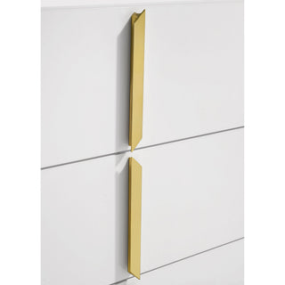 Lauryn - 5 Drawer Bedroom Chest - Gloss White