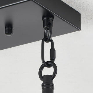 Chandelier Pendant Light For Dining Room Kitchen, 5 Light Fixture With Adjustable Height