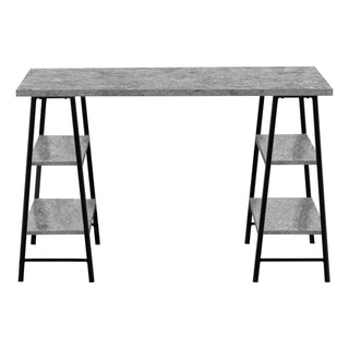 Computer Desk For Home Office, Laptop, Storage Shelves, Contemporary & Modern